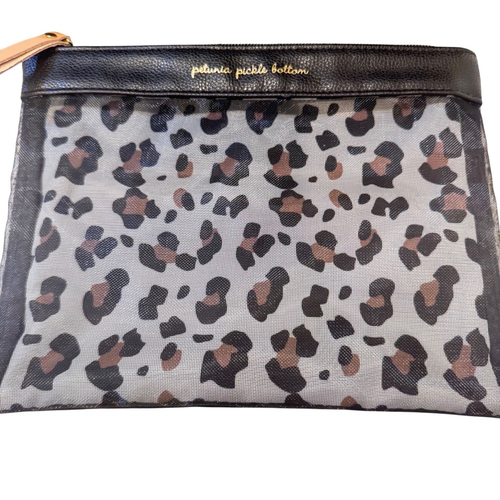 Petunia Pickle Bottom Backpack Floral  Convertible Tote and‎ pouch preloved - Picture 6 of 16